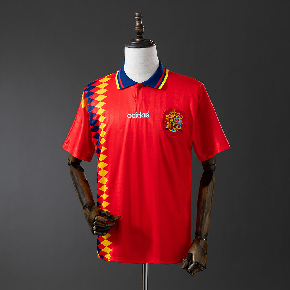 Retro retro shirt Spain 1994 home detail