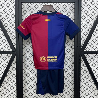 25-26 kids Barcelona home detail