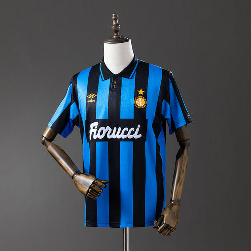 Retro Inter Milan 92-94 third away detail