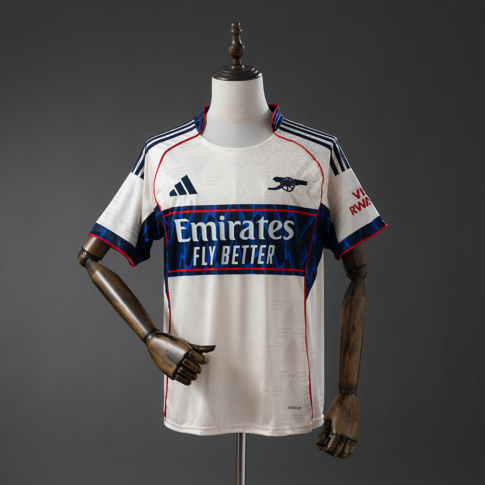 Arsenal 25-26 Pre-Match- Beige Jersey detail