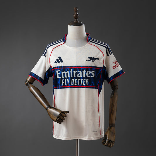 Arsenal 25-26 Pre-Match- Beige Jersey detail