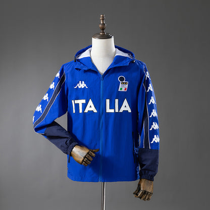 Italy Retro Windbreaker detail