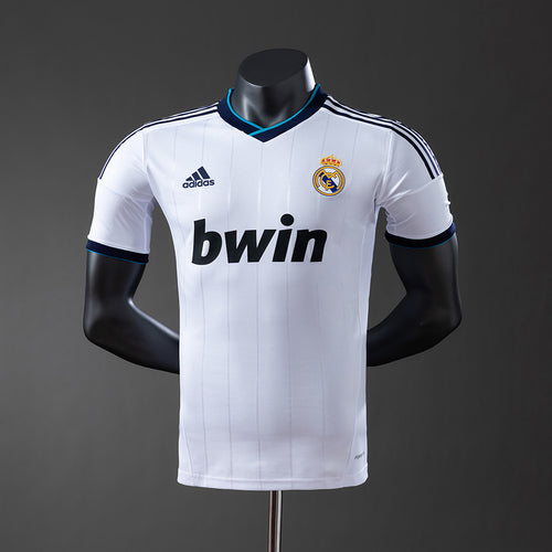 Real Madrid 2012-13 Home Retro Player Version Jersey detail