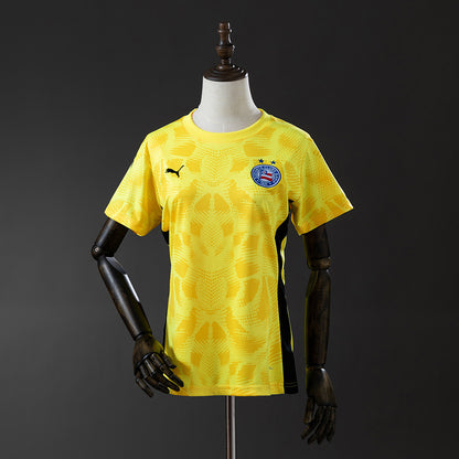 Bahia 25-26 Women  Goalkeeper-Yellow Jersey detail