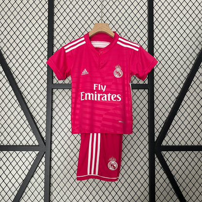 kids Real Madrid 14-15 away detail