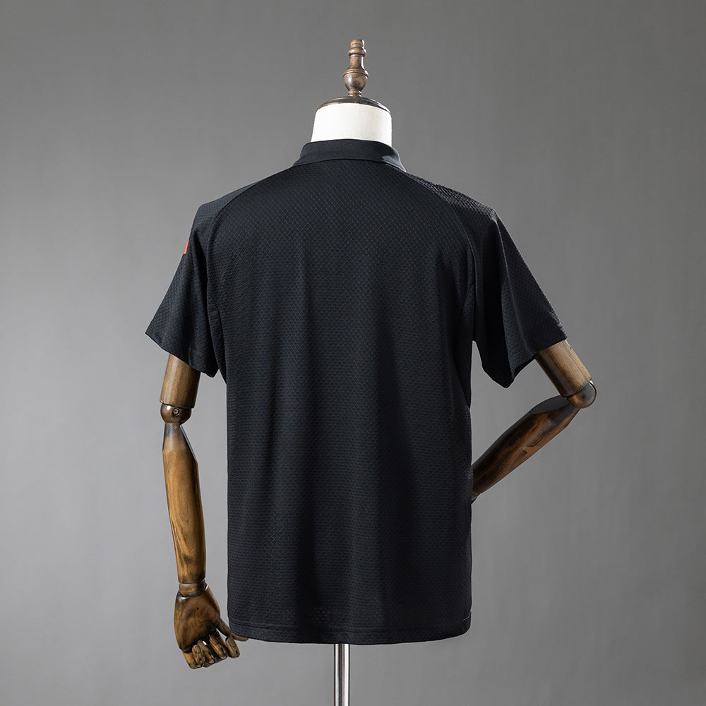 Ajax 25-26 POLO - Black detail