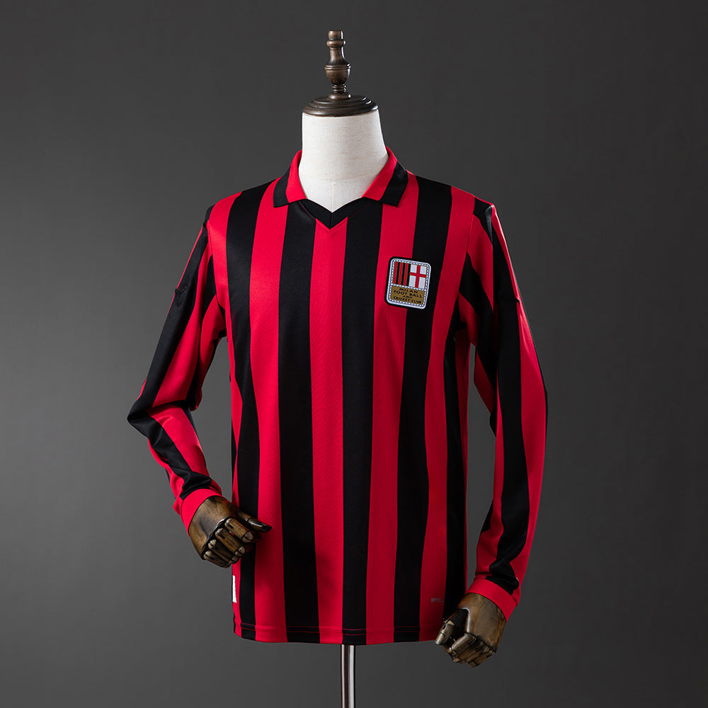 Long Sleeve 24-25 AC Milan 125th Anniversary Red detail