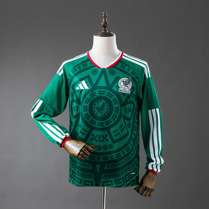 Mexico 2026 Home Long-Sleeve Jersey detail