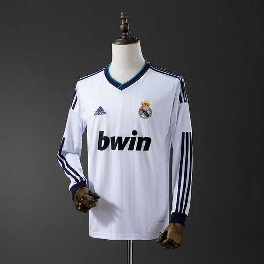 Retro Real Madrid 12-13 Long Sleeve Home detail