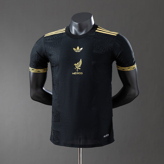 Mexico 25-26 Special Edition Black Player Version Jersey detail