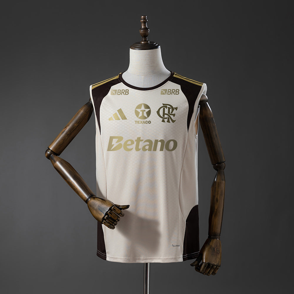 Flamengo 26-27 All sponsors Training - Apricot Vest Jersey