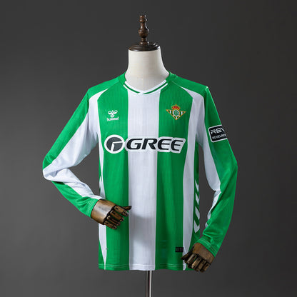 Real Betis 25-26 Home Sleeves detail