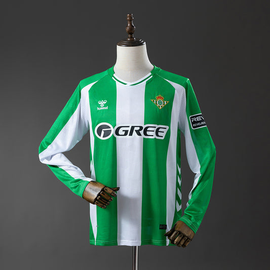 Real Betis 25-26 Home Sleeves detail