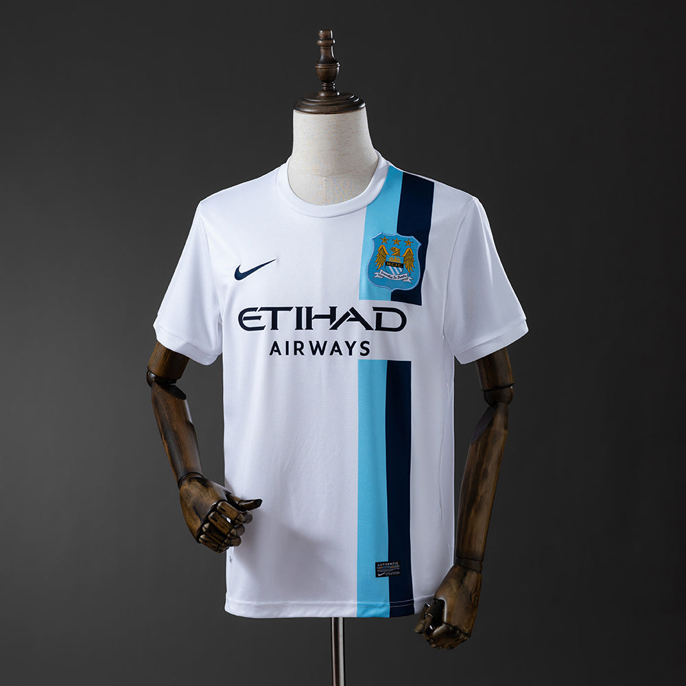 Retro Manchester City 13-14 Third Away detail