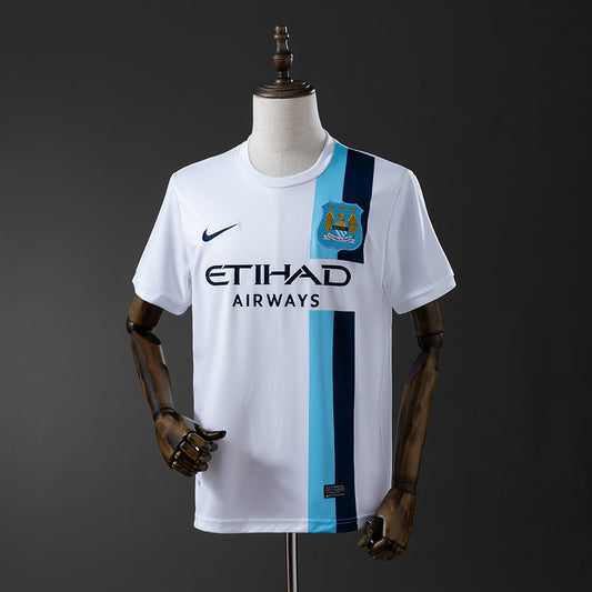 Retro Manchester City 13-14 Third Away detail