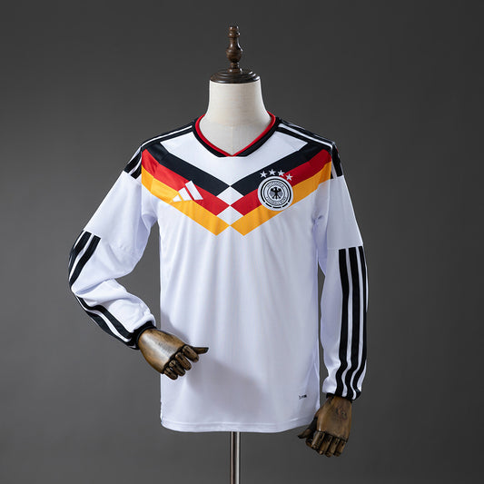 Germany 2026 Home Long-Sleeve Jersey detail