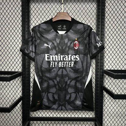 AC Milan 2024-25 Goalkeeper Jersey Black