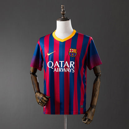 Barcelona 13-14 Home Retro Jersey detail
