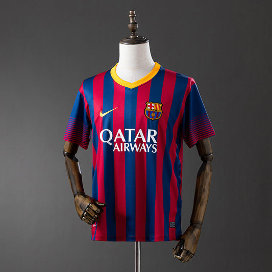 Barcelona 13-14 Home Retro Jersey detail