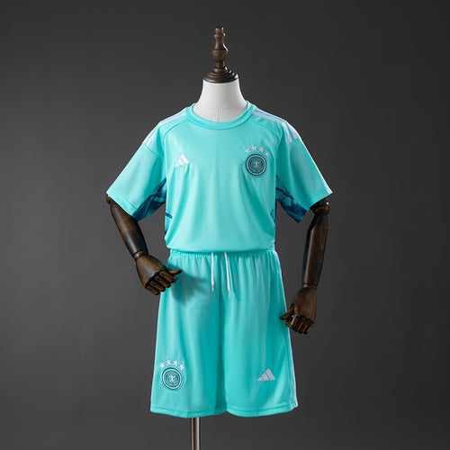 Germany 2026 Goalkeeper Kids kit Jerseys detail