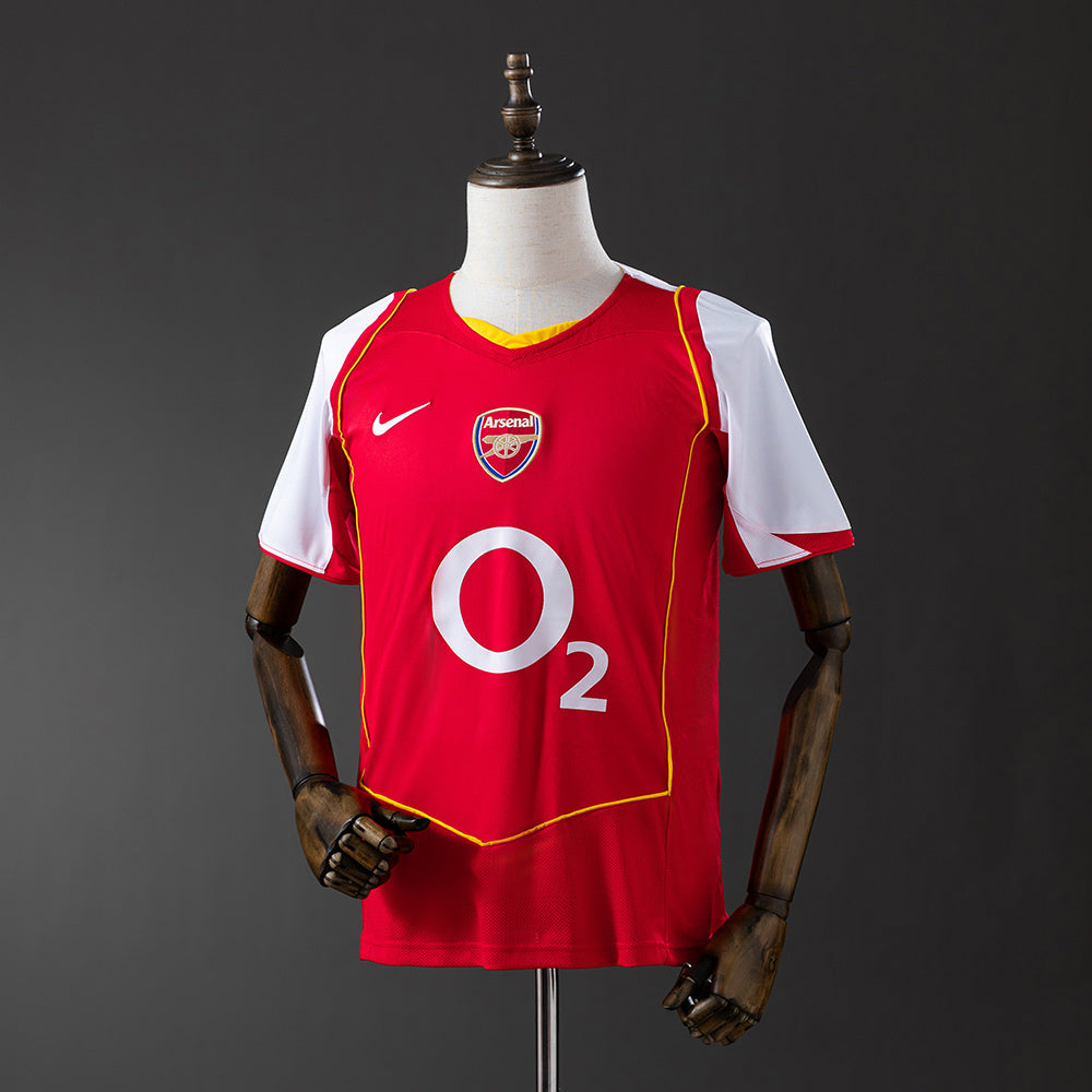 Arsenal 04-05 Home Retro Jersey detail