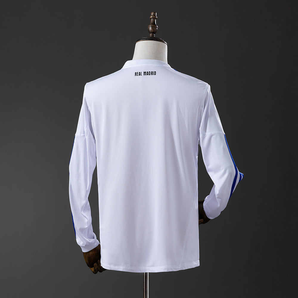 Real Madrid 10-11 Home Long Sleeve Retro Jersey