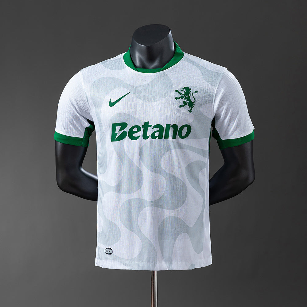 Sporting Lisbon 25-26 Player Version Away Jersey detail