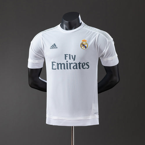 Real Madrid 15-16 Home Player Version Retro Jersey detail