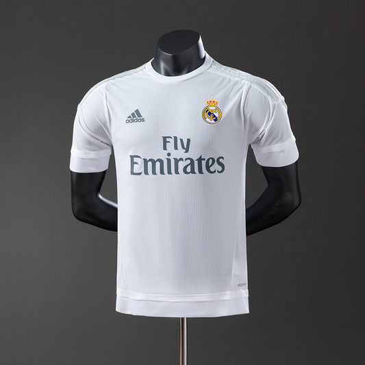 Real Madrid 15-16 Home Player Version Retro Jersey detail