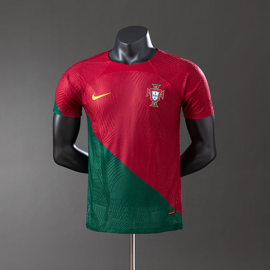 2022 player version Portugal World Cup home detail