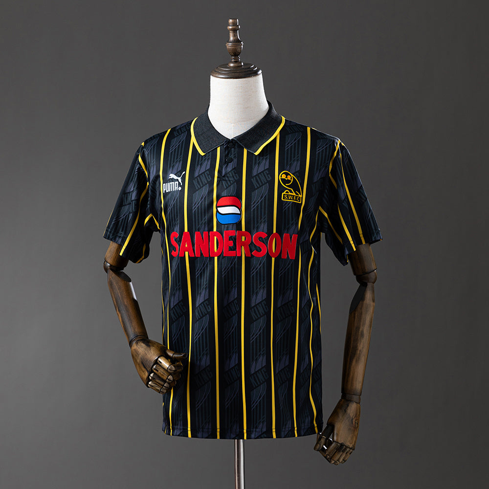 1Sheffield Wednesday 1993 Away Retro Jersey detail