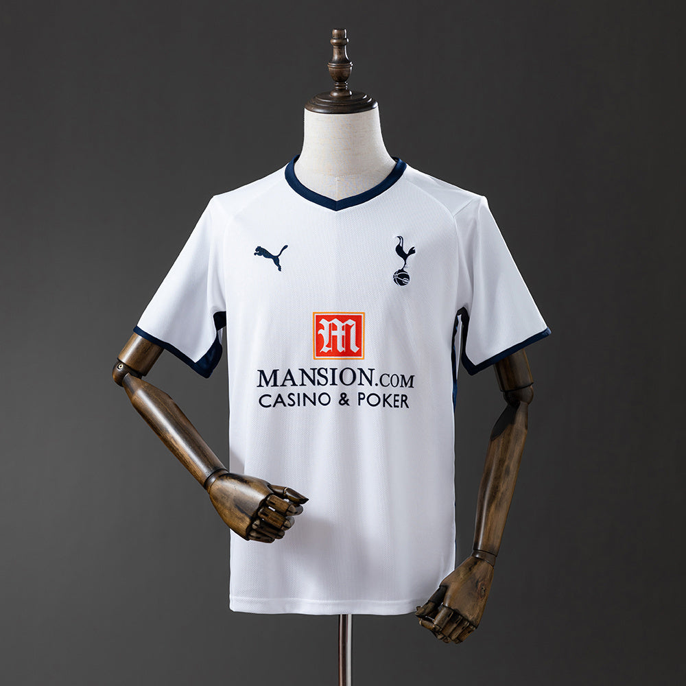 Retro Tottenham 08-09 home detail