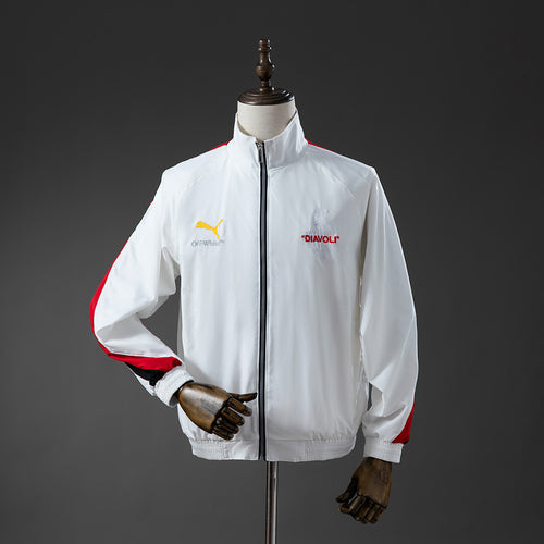 AC Milan co-branded Windbreaker - White detail