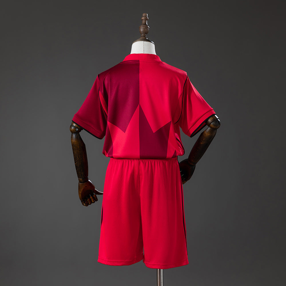 Canada 2026 Home Kids Kit Jersey detail