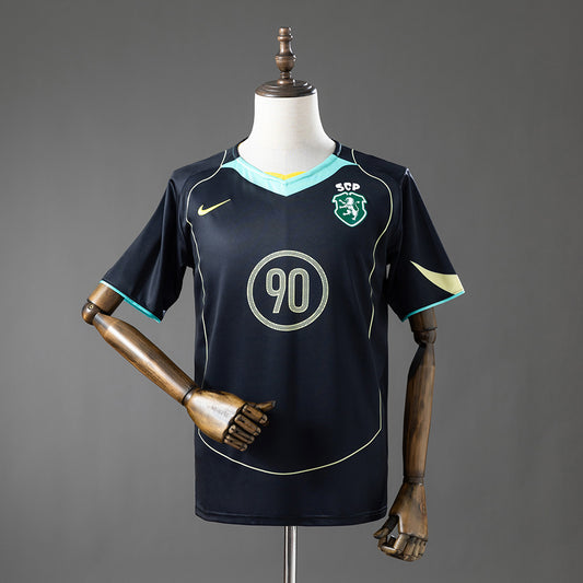 Sporting CP Total 90 Black Jersey detail