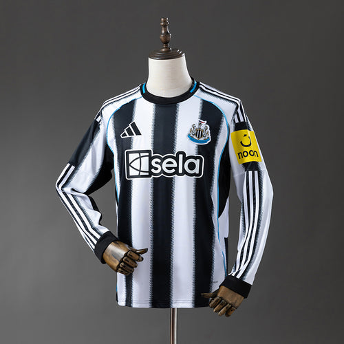 Newcastle United 25-26 Home Long Sleeve Jersey detail