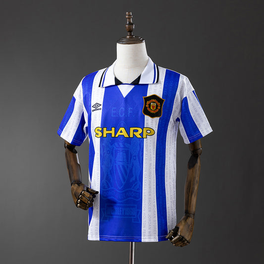 M-U 1994-96 2nd Away Retro Jersey detail