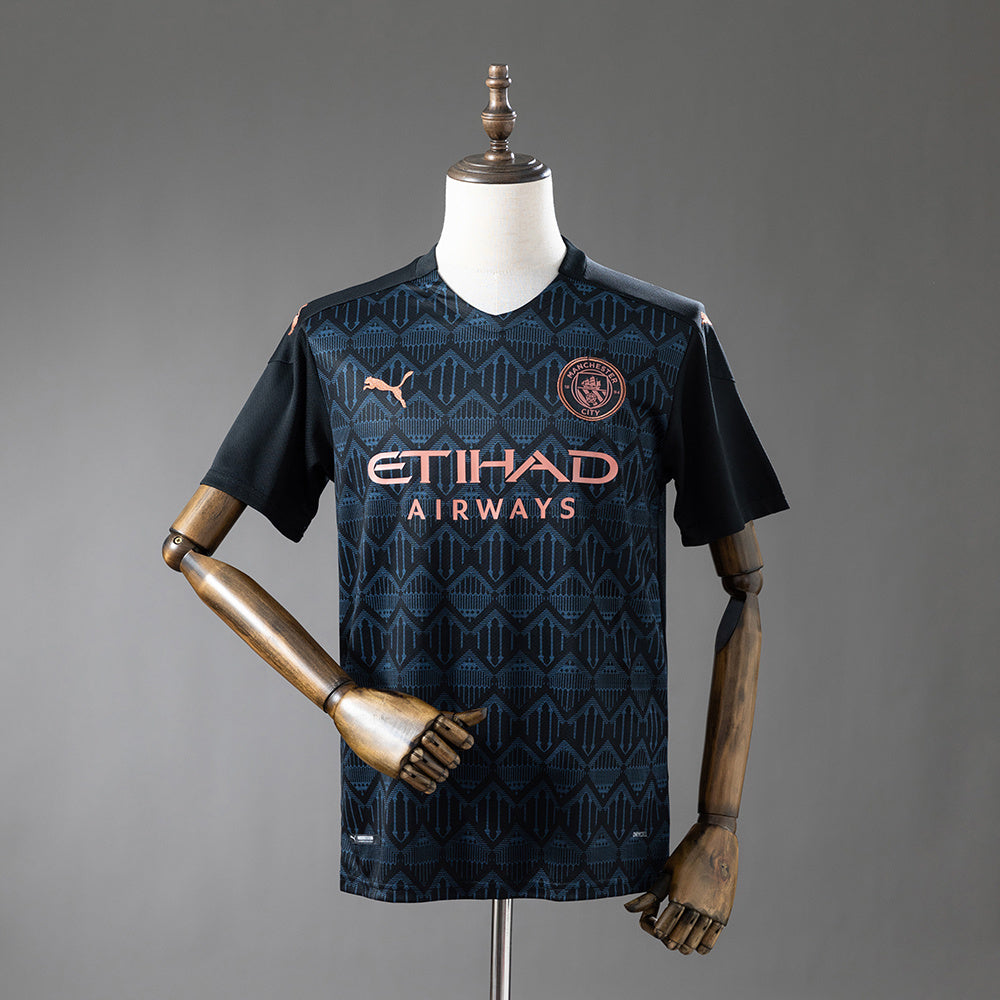 Manchester City 20-21 Away Retro Jersey