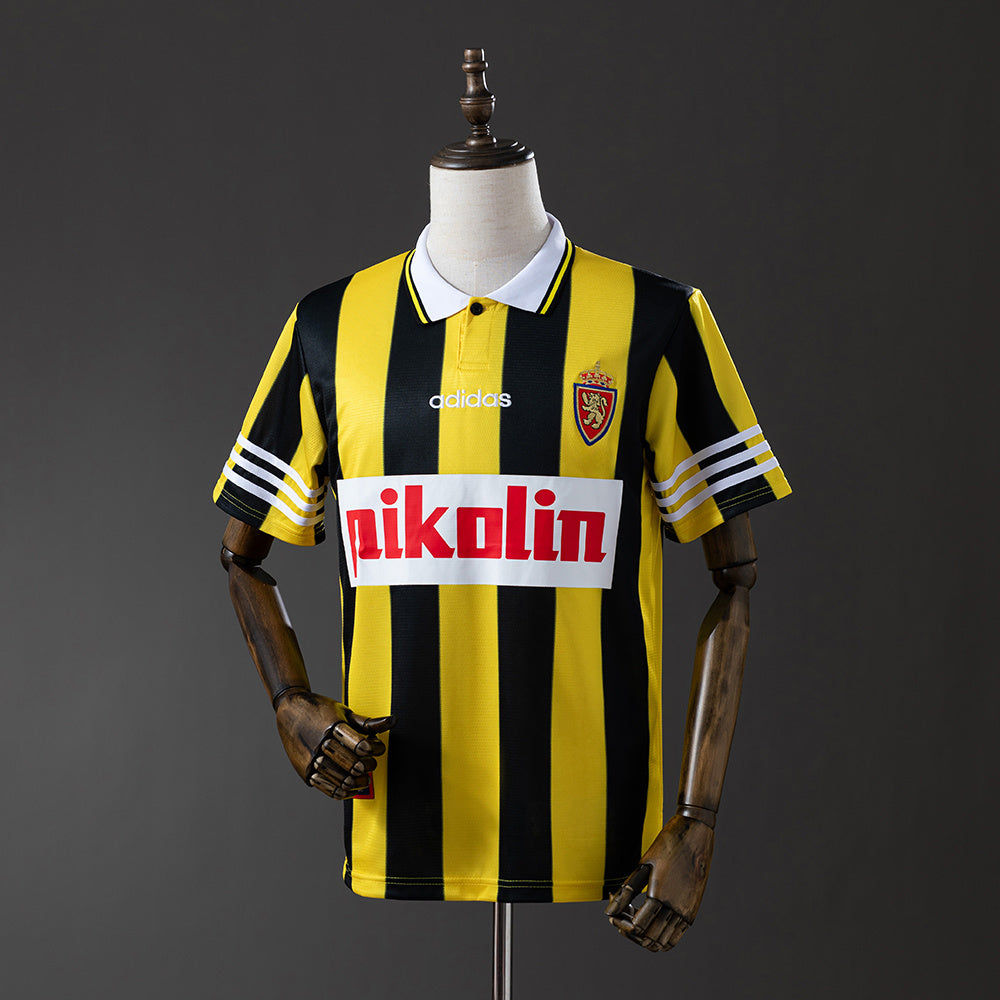 Zaragoza 95-96 Second Away Retro Jersey detail