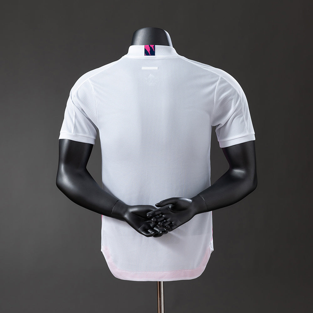 Real Madrid 20-21 Player Version Retro Home Jersey