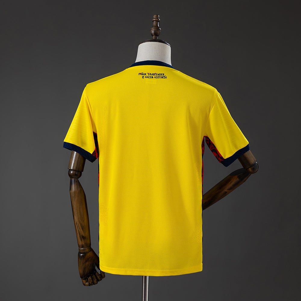 Ecuador 2026 World Cup Home Jersey detail