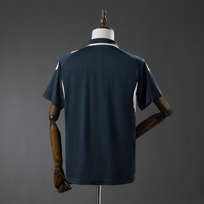 Real Madrid 25-26 POLO - Black & Pink detail