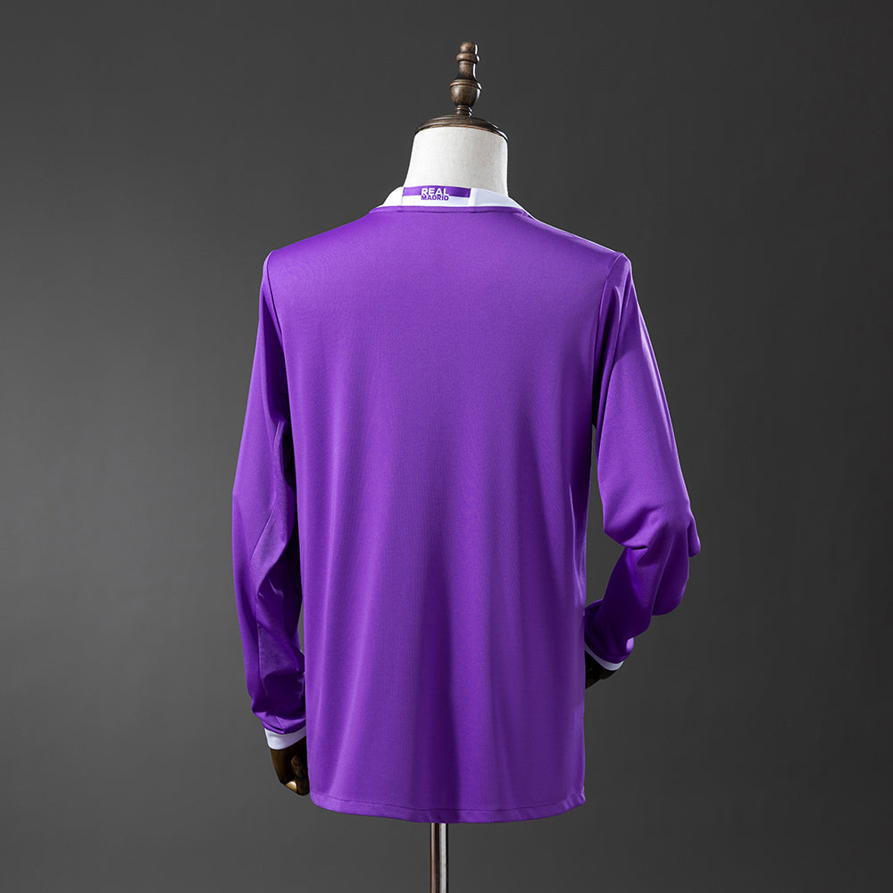 Retro long sleeve Real Madrid 16-17 away