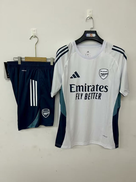 25-26 Arsenal training jersey white