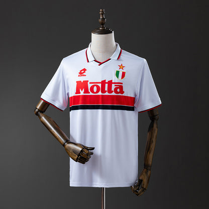 Retro 93-94 AC Milan away detail
