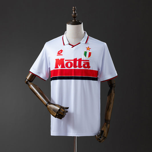 Retro 93-94 AC Milan away detail