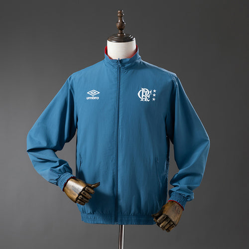 Flamengo Reversible Jacket Windbreaker - Red & Cyan detail