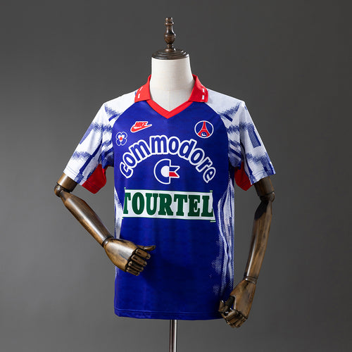 PSG 92-93 Home Retro Jersey detail
