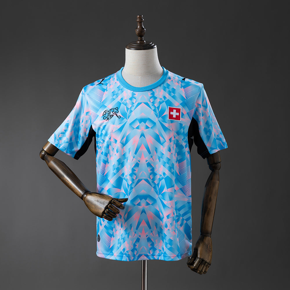 Switzerland 2026 Away Jersey detail