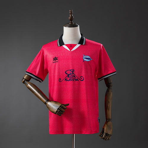 Deportivo Alavés 00-01 UEFA Cup Away Retro Jersey detail